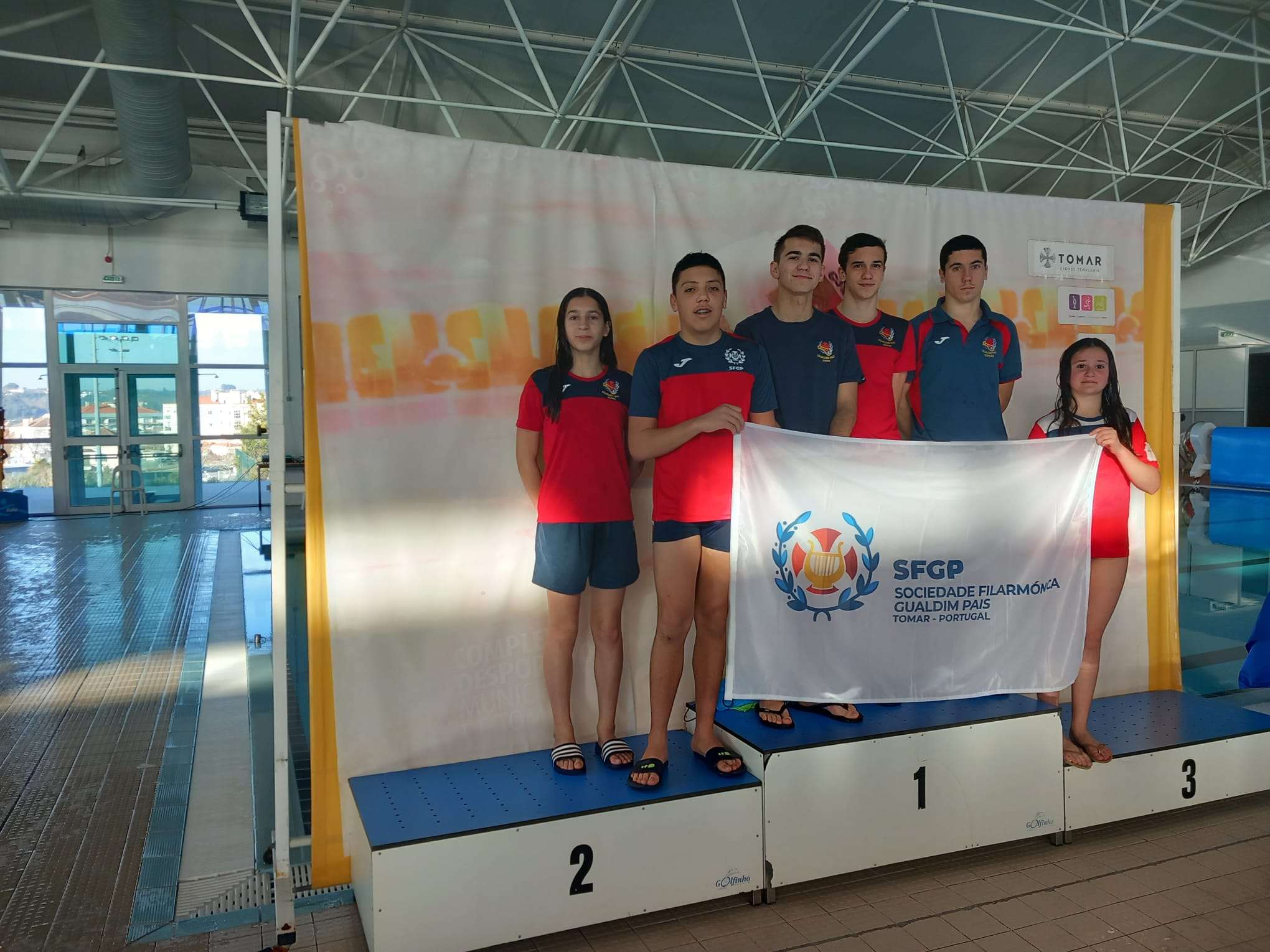 3 Pódios da Gualdim Pais no Torneio Distrital do Nadador Completo