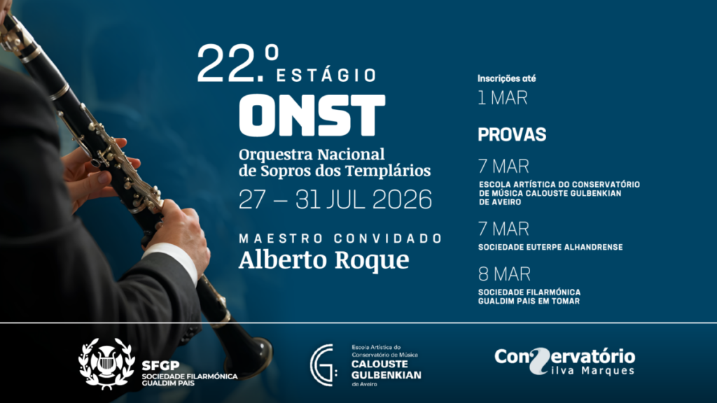 22.º Estágio da Orquestra Nacional de Sopros dos Templários